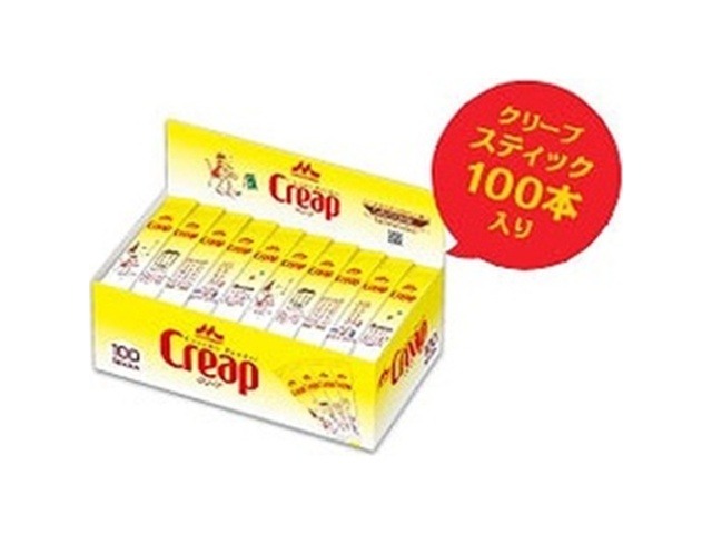 【ケース販売】森乳 クリープスティック １００本 ×12 【全国送料無料】(一部地域別途)・まとめ買い・防災備蓄にも最適の画像