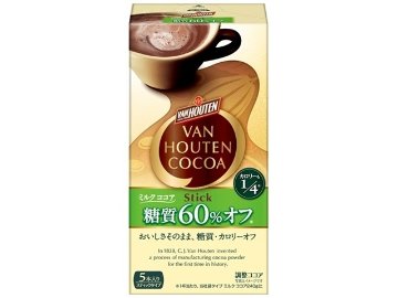 【ケース販売】バンホーテン ミルクココア糖質オフ ５Ｐ ×30 【全国送料無料】(一部地域別途)・まとめ買い・防災備蓄にも最適の画像