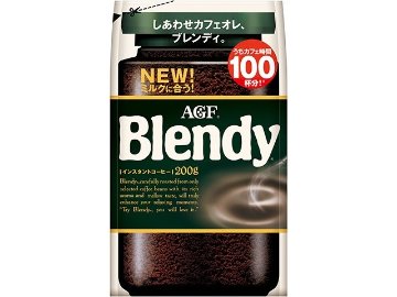 【ケース販売】ブレンディ インスタントコーヒー２００ｇ袋  ×12 【全国送料無料】(一部地域別途)・まとめ買い・防災備蓄にも最適の画像