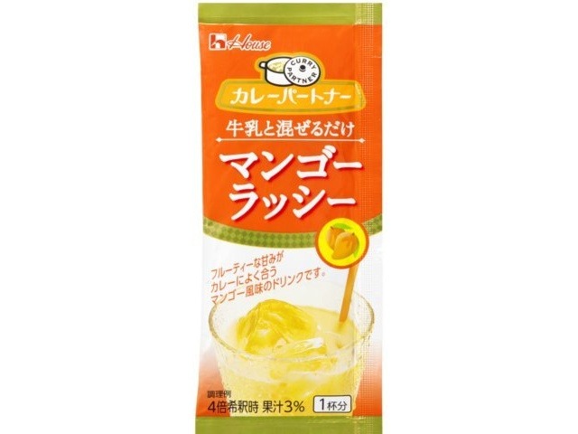 【ケース販売】ハウス食品 カレーパートナー牛乳と混ぜるマンゴーラッシー ×80 【全国送料無料】(一部地域別途)・まとめ買い・防災備蓄にも最適の画像