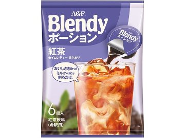 【ケース販売】ブレンディ ポーション濃縮ティー紅茶６個 ×12 【全国送料無料】(一部地域別途)・まとめ買い・防災備蓄にも最適の画像