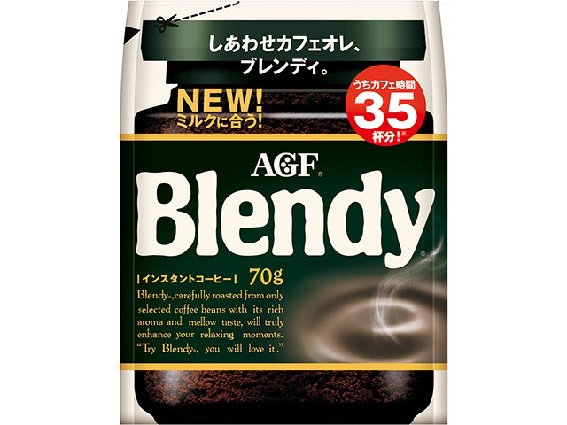 【ケース販売】ブレンディ インスタントコーヒー７０ｇ袋  ×12 【全国送料無料】(一部地域別途)・まとめ買い・防災備蓄にも最適の画像
