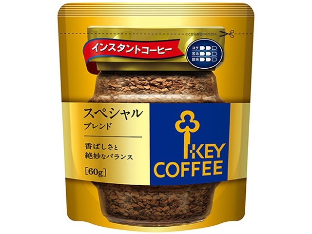 【ケース販売】キー ＩＣスペシャルブレンド 袋６０ｇ ×24 【全国送料無料】(一部地域別途)・まとめ買い・防災備蓄にも最適の画像