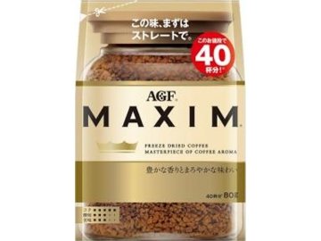 【ケース販売】マキシム 袋８０ｇ ×12 【全国送料無料】(一部地域別途)・まとめ買い・防災備蓄にも最適の画像