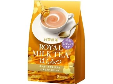 【ケース販売】日東紅茶 ロイヤルミルクティーはちみつ８Ｐ ×24 【全国送料無料】(一部地域別途)・まとめ買い・防災備蓄にも最適の画像