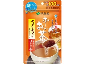 【ケース販売】伊藤園 お?いお茶さらさらほうじ茶８０ｇ ×6 【全国送料無料】(一部地域別途)・まとめ買い・防災備蓄にも最適の画像