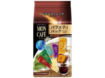 【ケース販売】モンカフェ バラエティパック １０Ｐ ×30 【全国送料無料】(一部地域別途)・まとめ買い・防災備蓄にも最適の画像