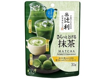 【ケース販売】片岡物産 辻利 さらっととける抹茶３０ｇ ×24 【全国送料無料】(一部地域別途)・まとめ買い・防災備蓄にも最適の画像