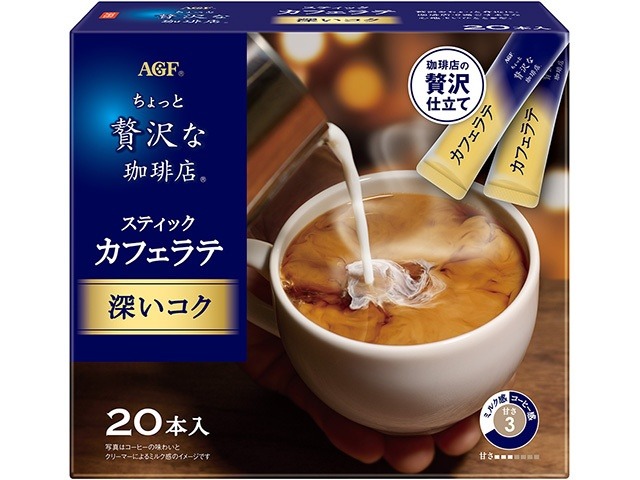 【ケース販売】ＡＧＦ ちょっと贅沢な珈琲店深いコク ２０本 ×6 【全国送料無料】(一部地域別途)・まとめ買い・防災備蓄にも最適の画像