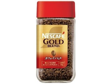 【ケース販売】ネスレゴールドブレンドカフェインレス ８０ｇ  ×24 【全国送料無料】(一部地域別途)・まとめ買い・防災備蓄にも最適の画像