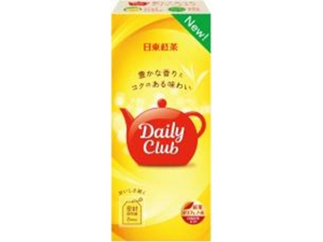 【ケース販売】日東紅茶 デイリークラブティーバッグ ８Ｐ ×120 【全国送料無料】(一部地域別途)・まとめ買い・防災備蓄にも最適の画像