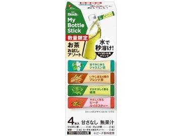 【ケース販売】ブレンディ マイボトルスティックお茶アソート４本   ×6 【全国送料無料】(一部地域別途)・まとめ買い・防災備蓄にも最適の画像