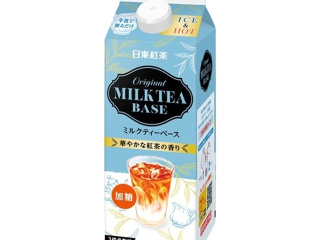 【ケース販売】日東紅茶 オリジナルミルクティーベース４８０ｍｌ  ×12 【全国送料無料】(一部地域別途)・まとめ買い・防災備蓄にも最適の画像