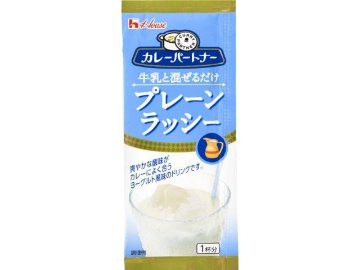 【ケース販売】ハウス食品 カレーパートナー牛乳と混ぜるプレーンラッシー ×80 【全国送料無料】(一部地域別途)・まとめ買い・防災備蓄にも最適の画像