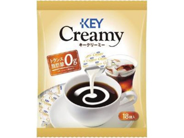 【ケース販売】キー クリーミーポーション １８Ｐ ×20 【全国送料無料】(一部地域別途)・まとめ買い・防災備蓄にも最適の画像