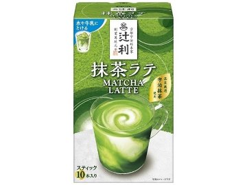 【ケース販売】片岡物産 辻利 抹茶ラテ１０Ｐ   ×4 【全国送料無料】(一部地域別途)・まとめ買い・防災備蓄にも最適の画像
