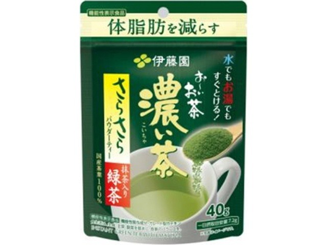 【ケース販売】伊藤園 お?いお茶 さらさら濃い茶４０ｇ  ×30 【全国送料無料】(一部地域別途)・まとめ買い・防災備蓄にも最適の画像