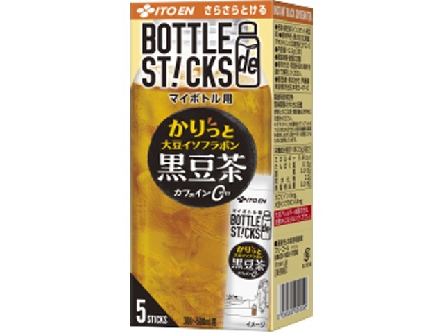伊藤園 かりっと大豆イソフラボン黒豆茶 ５本  ×10 【全国送料無料】(一部地域別途)の画像