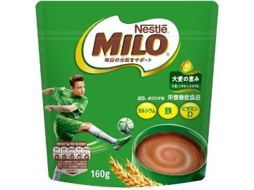 【ケース販売】ネスレ ミロ オリジナル１６０ｇ  ×12 【全国送料無料】(一部地域別途)・まとめ買い・防災備蓄にも最適の画像