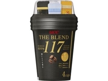 【ケース販売】ＵＣＣ カップコーヒー１１７ザ・ブレンド４Ｐ ×24 【全国送料無料】(一部地域別途)・まとめ買い・防災備蓄にも最適の画像