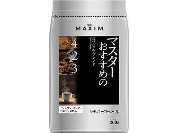 【ケース販売】マスターおすすめのスペシャル・ブレンド ２００ｇ ×12 【全国送料無料】(一部地域別途)・まとめ買い・防災備蓄にも最適の画像