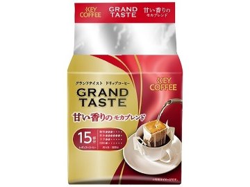【ケース販売】キー ドリップバック 甘い香りモカブレンド１５Ｐ ×12 【全国送料無料】(一部地域別途)・まとめ買い・防災備蓄にも最適の画像