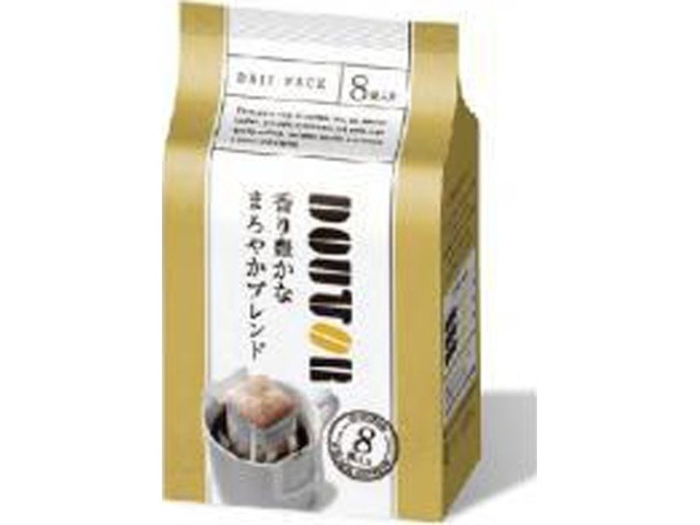 【ケース販売】ドトール ドリップパックまろやかブレンド７ｇ×８ ×12 【全国送料無料】(一部地域別途)・まとめ買い・防災備蓄にも最適の画像