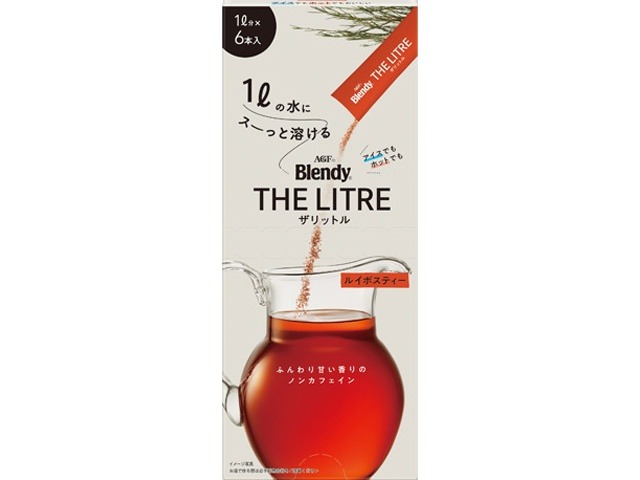【ケース販売】ブレンディ ザリットル ルイボスティー６本 ×24 【全国送料無料】(一部地域別途)・まとめ買い・防災備蓄にも最適の画像