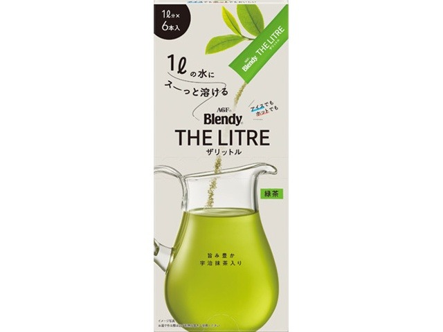 【ケース販売】ブレンディ ザリットル 緑茶６本 ×24 【全国送料無料】(一部地域別途)・まとめ買い・防災備蓄にも最適の画像