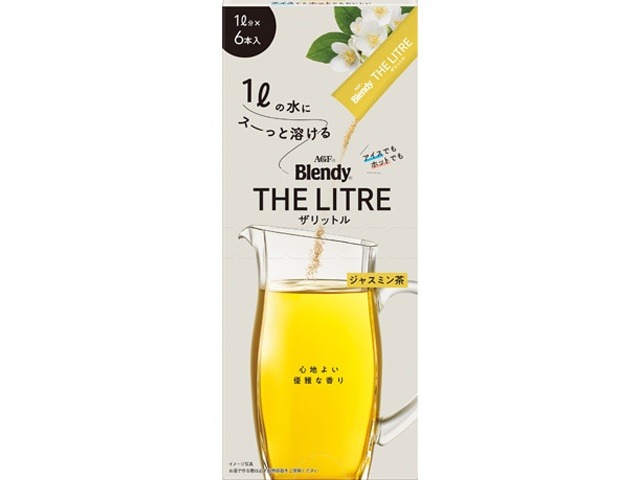 【ケース販売】ブレンディ ザリットルジャスミン茶６本 ×24 【全国送料無料】(一部地域別途)・まとめ買い・防災備蓄にも最適の画像
