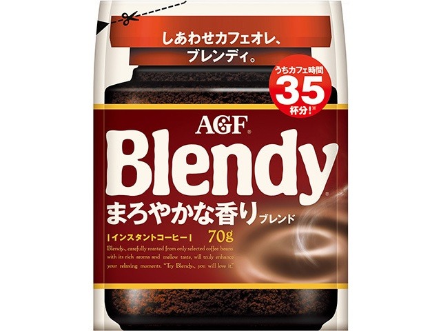 【ケース販売】ブレンディ まろやかな香りブレンド７０ｇ袋 ×12 【全国送料無料】(一部地域別途)・まとめ買い・防災備蓄にも最適の画像