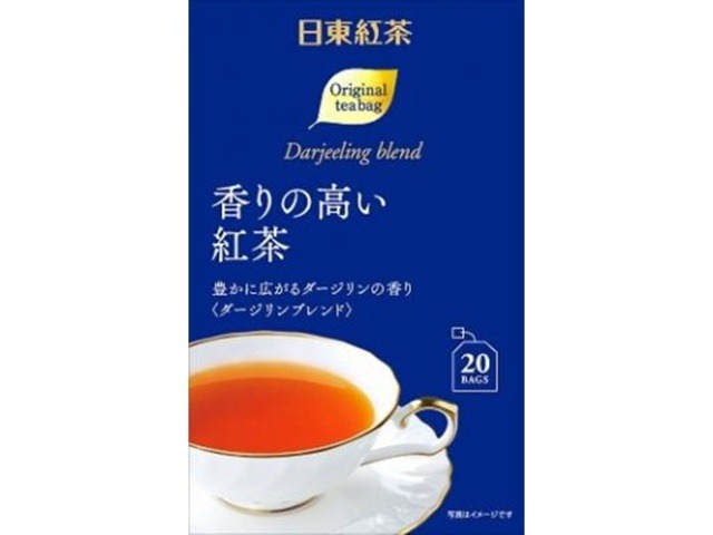 【ケース販売】日東 香りの高い紅茶ティーバッグ２０Ｐ ×48 【全国送料無料】(一部地域別途)・まとめ買い・防災備蓄にも最適の画像
