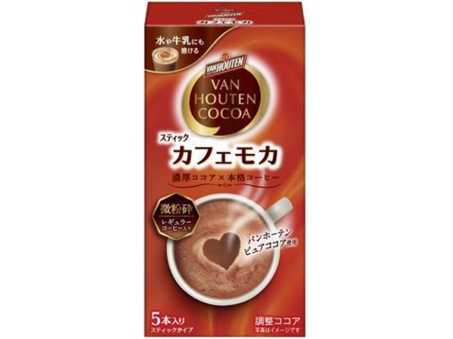 【ケース販売】バンホーテン カフェモカ ５Ｐ ×30 【全国送料無料】(一部地域別途)・まとめ買い・防災備蓄にも最適の画像