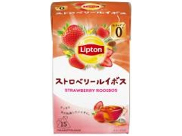 【ケース販売】リプトン ストロベリールイボスＴＢ１５Ｐ ×36 【全国送料無料】(一部地域別途)・まとめ買い・防災備蓄にも最適の画像