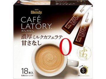 【ケース販売】カフェラトリー 濃厚ミルクカフェラテ甘さなし１８本  ×6 【全国送料無料】(一部地域別途)・まとめ買い・防災備蓄にも最適の画像