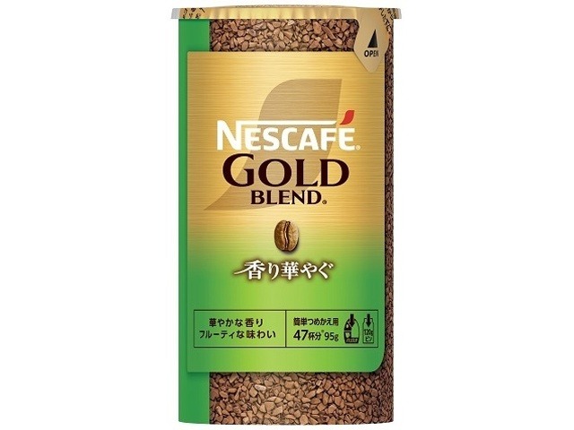 【ケース販売】ネスカフェ ゴールド香り華やぐエコ＆システム９５ｇ  ×24 【全国送料無料】(一部地域別途)・まとめ買い・防災備蓄にも最適の画像