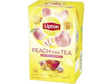 【ケース販売】リプトン ピーチミックスティーバッグ １５袋 ×36 【全国送料無料】(一部地域別途)・まとめ買い・防災備蓄にも最適の画像