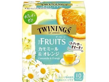 【ケース販売】トワイニングザフルーツ カモミール＆オレンジ１０Ｐ ×24 【全国送料無料】(一部地域別途)・まとめ買い・防災備蓄にも最適の画像