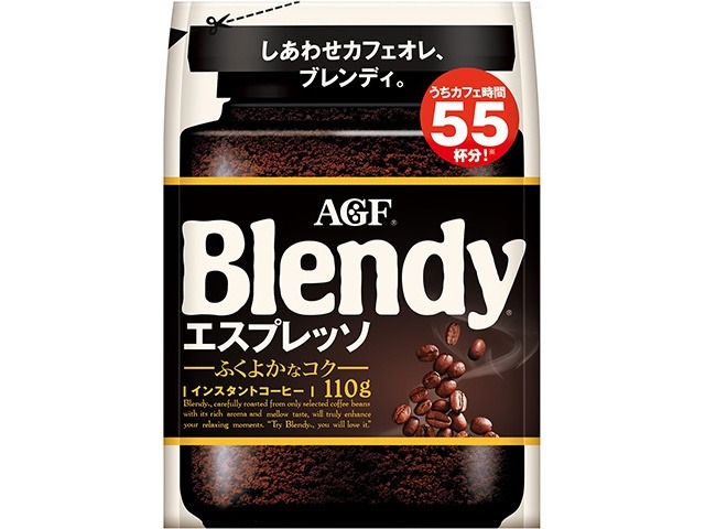 【ケース販売】ブレンディ エスプレッソ 袋１１０ｇ   ×12 【全国送料無料】(一部地域別途)・まとめ買い・防災備蓄にも最適の画像