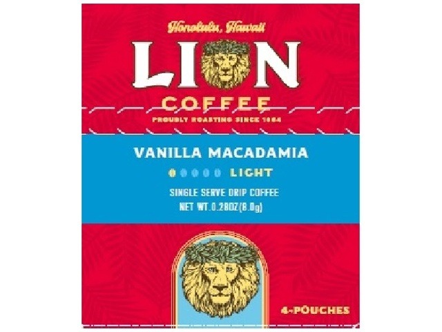 【ケース販売】キー ライオンコーヒー バニラマカダミア４Ｐ ×36 【全国送料無料】(一部地域別途)・まとめ買い・防災備蓄にも最適の画像