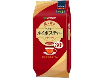 【ケース販売】伊藤園 ヘルシールイボスティーティーバッグ３０袋 ×10 【全国送料無料】(一部地域別途)・まとめ買い・防災備蓄にも最適の画像