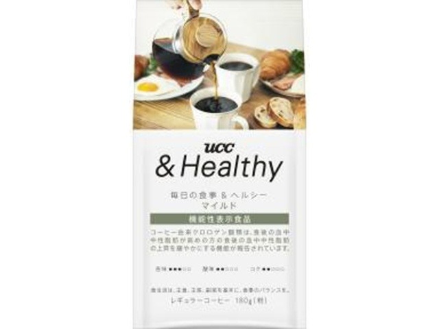 【ケース販売】ＵＣＣ ＆ヘルシーマイルドＳＡＰ１８０ｇ ×12 【全国送料無料】(一部地域別途)・まとめ買い・防災備蓄にも最適の画像