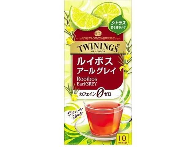 【ケース販売】トワイニング ルイボス アールグレイ１０袋入り ×48 【全国送料無料】(一部地域別途)・まとめ買い・防災備蓄にも最適の画像