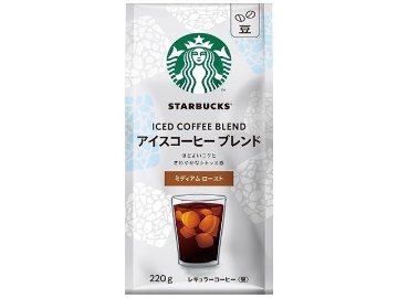 【ケース販売】スタバ レギュラー豆アイスブレンド ２２０ｇ ×6 【全国送料無料】(一部地域別途)・まとめ買い・防災備蓄にも最適の画像