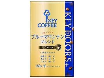 【ケース販売】キー 香り広がるブルーマウンテンブレンド １８０ｇ ×24 【全国送料無料】(一部地域別途)・まとめ買い・防災備蓄にも最適の画像