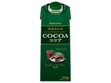 【ケース販売】守山 喫茶店の味 ココア１Ｌ１０００ｇ ×6 【全国送料無料】(一部地域別途)・まとめ買い・防災備蓄にも最適の画像