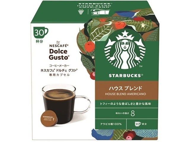 スタバ ハウスブレンドドルチェカプセル ３０Ｐ  ×3 【全国送料無料】(一部地域別途)の画像