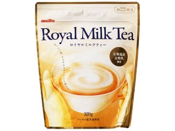 【ケース販売】ｍｅｉｔｏ ロイヤルミルクティー３２０ｇ  ×28 【全国送料無料】(一部地域別途)・まとめ買い・防災備蓄にも最適の画像