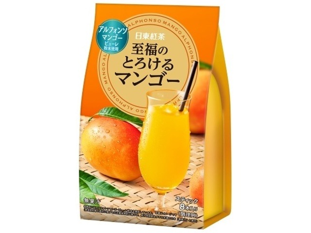 【ケース販売】日東紅茶 至福のとろけるマンゴー８０ｇ  ×24 【全国送料無料】(一部地域別途)・まとめ買い・防災備蓄にも最適の画像