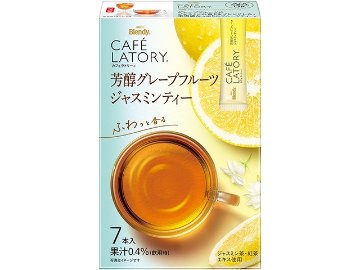 【ケース販売】ＡＧＦ カフェラトリーＧＦジャスミンティー７本  ×24 【全国送料無料】(一部地域別途)・まとめ買い・防災備蓄にも最適の画像